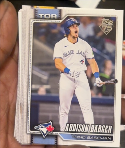 2026 Topps Series 1 #241 Addison Barger — front