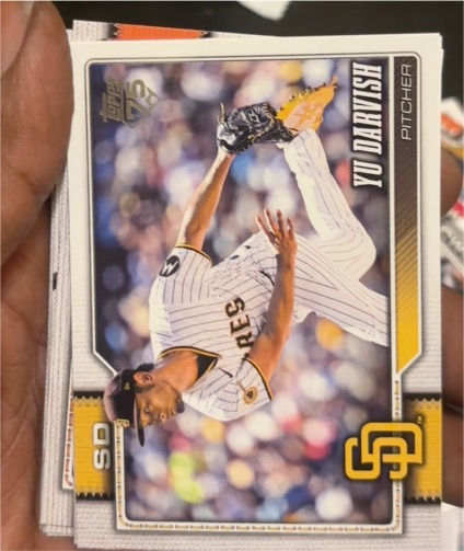 2026 Topps Series 1 #94 Yu Darvish — front