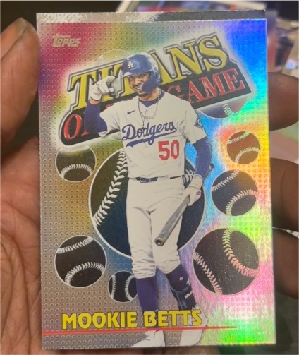 2026 Topps Series 1 #TOG-8 Mookie Betts Titans Of The Game — front