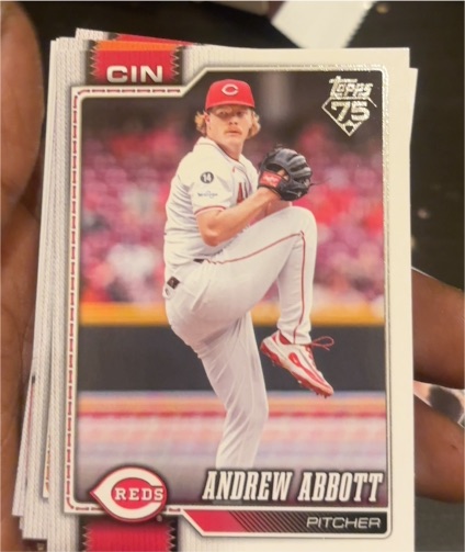 2024 Bowman #70 Andrew Abbott — front