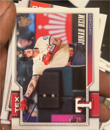 2026 Topps Series 1 #78 Jonah Heim — front