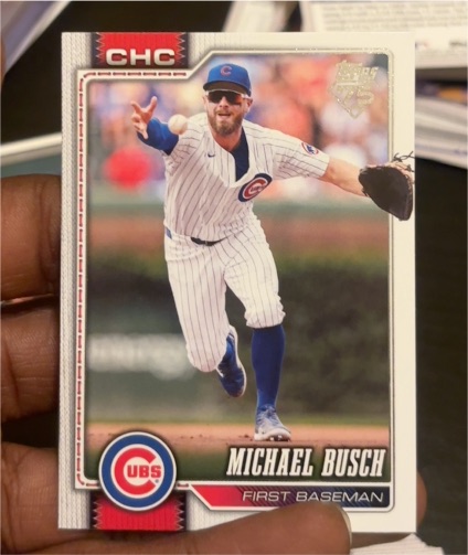2026 Topps Series 1 #348 Michael Busch — front