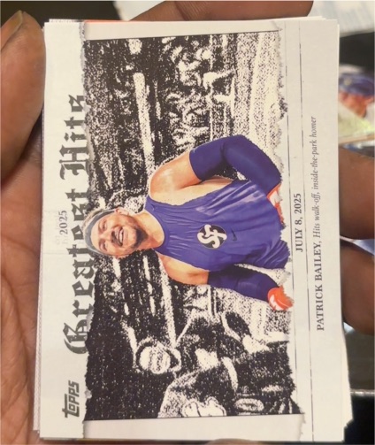 2026 Topps Series 1 Greatest Hits #GH-21 Patrick Bailey — front