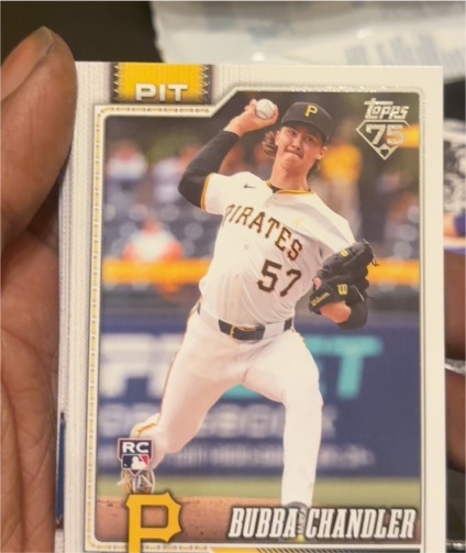 2026 Topps 75 #283 Bubba Chandler — front