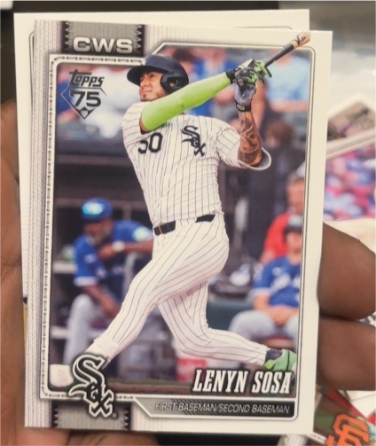2026 Topps Series 1 #56 Lenyn Sosa — front