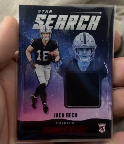2025 Panini Rookies & Stars Star Search #SS-JBH Jack Bech — front