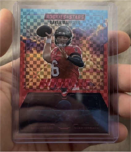 2025 Panini Rookies & Stars Airborne Baker Mayfield — front