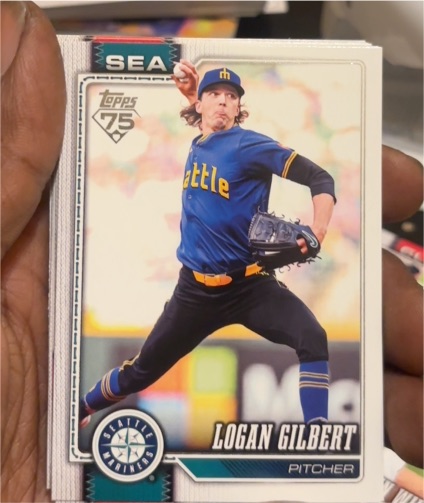 2026 Topps Series 1 #235 Logan Gilbert — front