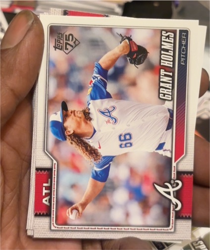 2026 Topps Series 1 #182 Grant Holmes — front