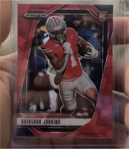 2025 Panini Prizm Draft Picks #84 Quinshon Judkins — front