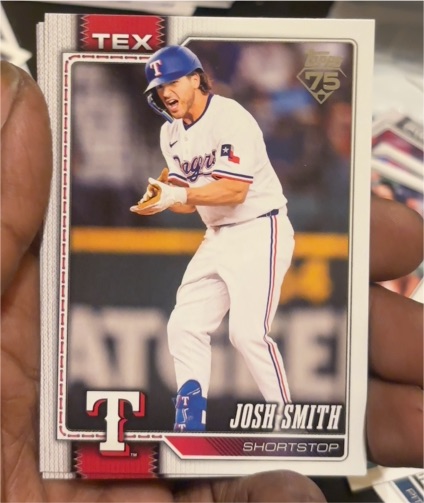 2026 Topps #169 Josh Smith — front