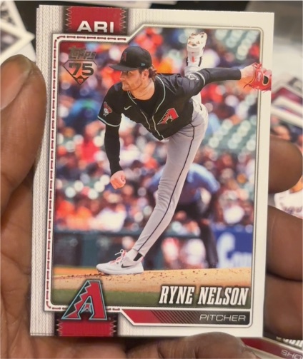 2026 Topps Series 1 #114 Ryne Nelson — front