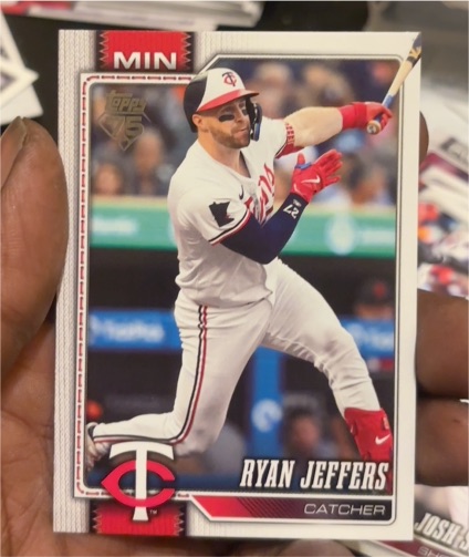 2026 Topps Series 1 #315 Ryan Jeffers — front