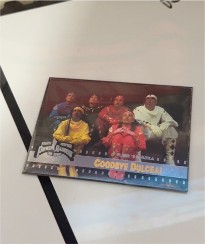 1995 Fleer Ultra Mighty Morphin Power Rangers The Movie #86 Goodbye Dulcea! — front
