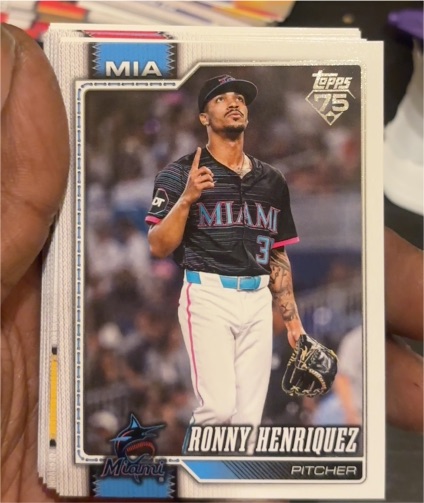 2026 Topps Series 1 #290 Ronny Henriquez — front