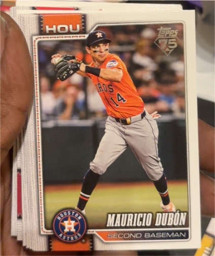 2026 Topps Series 1 #191 Mauricio Dubón — front