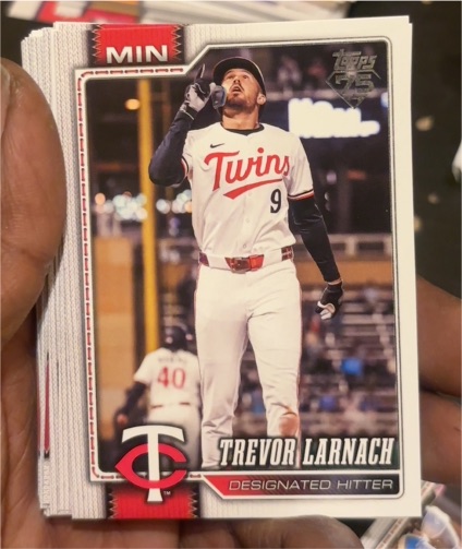 2026 Topps Series 1 #68 Trevor Larnach — front