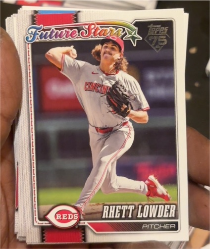 2026 Topps Series 1 #60 Rhett Lowder — front