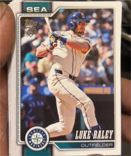 2026 Topps Series 1 #142 Luke Raley — front