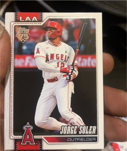 2026 Topps #162 Jorge Soler — front