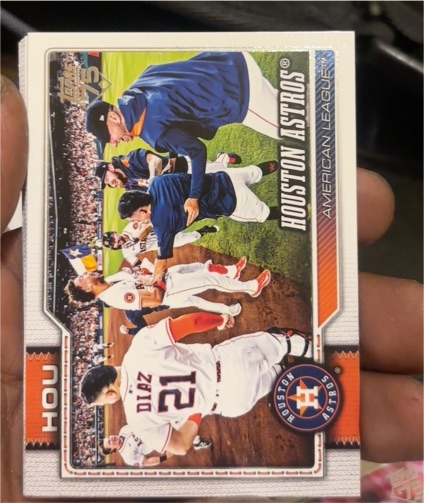 2026 Topps Series 1 #89 Houston Astros — front