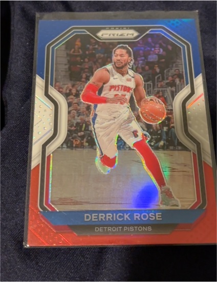 2020-21 Panini Prizm #231 Derrick Rose — front