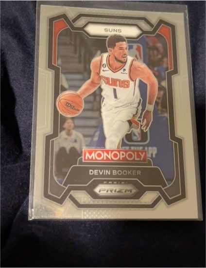 2023-24 Panini Prizm Monopoly #72 Devin Booker — front