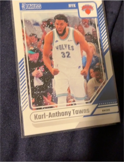 2024-25 Donruss #8 Karl-Anthony Towns — front