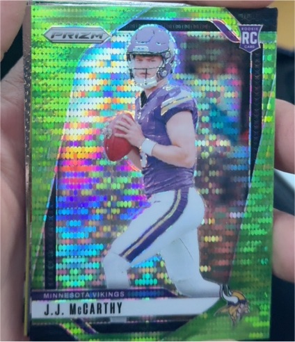 2024 Panini Prizm #400 J.J. McCarthy — front