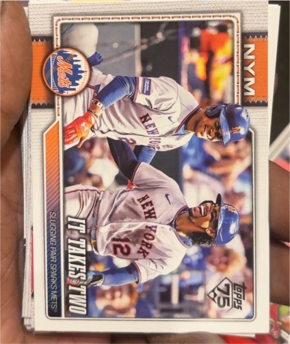 2026 Topps Series 1 #291 New York Mets Team Card — front