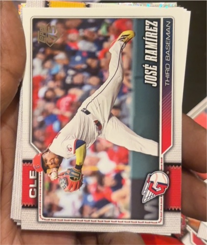 2026 Topps Series 1 #284 José Ramírez — front