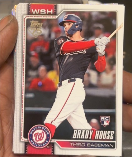 2026 Topps Series 1 #170 Brady House — front