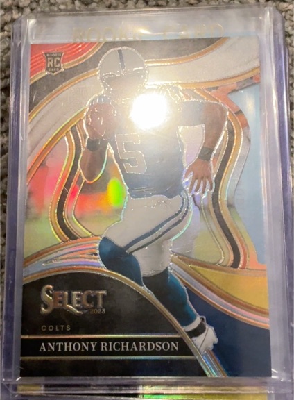 2023 Panini Select Club Level # Anthony Richardson — front