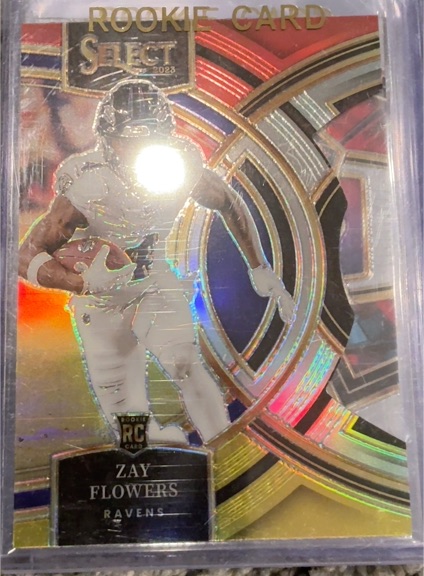 2023 Panini Select Premier Level #157 Zay Flowers — front