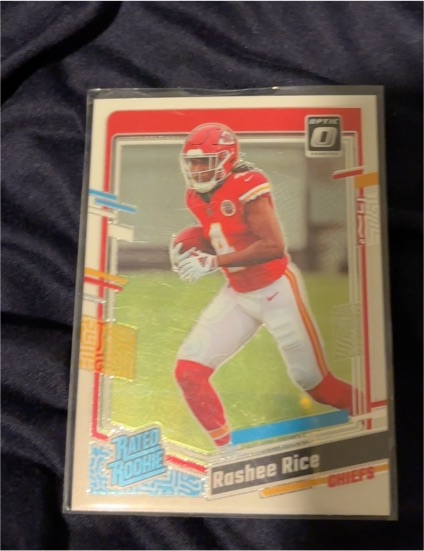 2023 Panini Donruss Optic #257 Rashee Rice — front