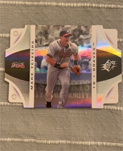 2008 Upper Deck SPx #SPX-1B Mark Teixeira — front
