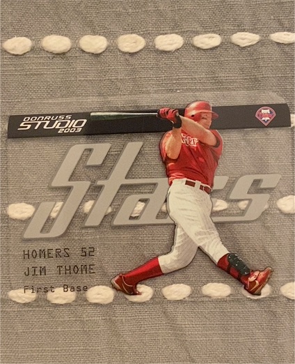 2003 Donruss Studio Stars #SS-52 Jim Thome — front
