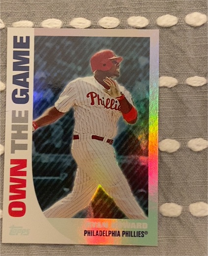 2008 Topps Own the Game #OTG14 Ryan Howard — front