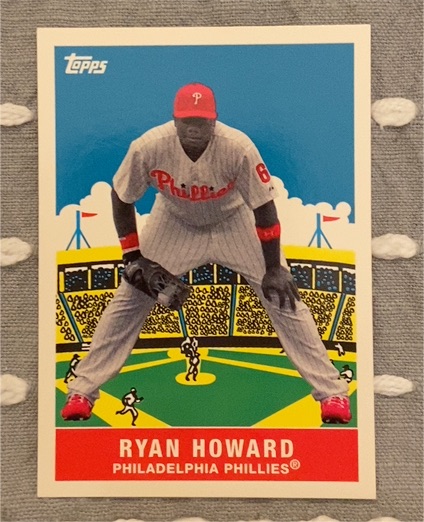 2007 Topps Flashback Fridays #FF1 Ryan Howard — front