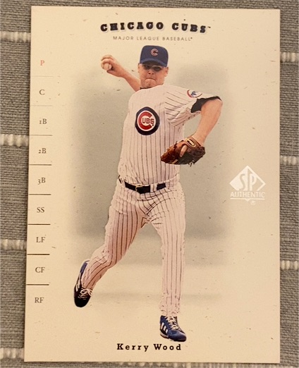 2001 SP Authentic #57 Kerry Wood — front