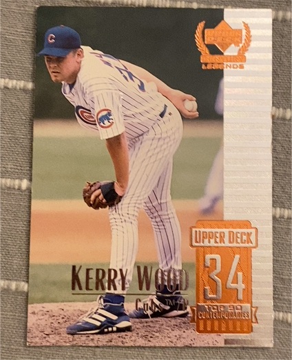 1999 Upper Deck Century Legends #34 Kerry Wood — front