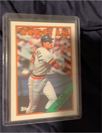 1988 Topps #320 Alan Trammell — front