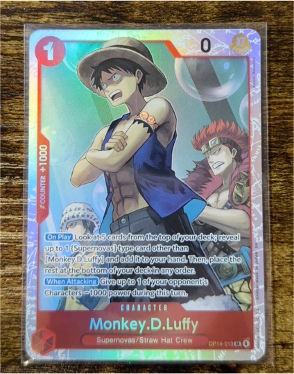 2026 One Piece TCG OP14-013 Monkey.D.Luffy — front