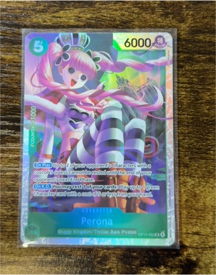 One Piece TCG OP14-033 Perona — front