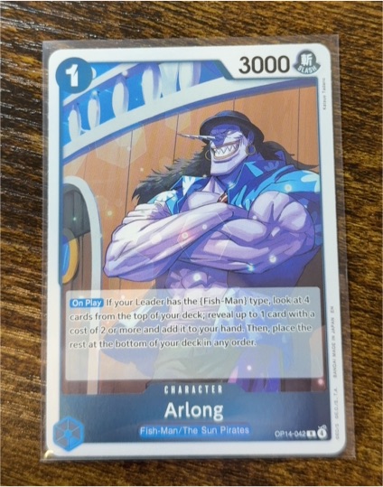 One Piece The Azure Sea's Seven OP14-042 Arlong — front