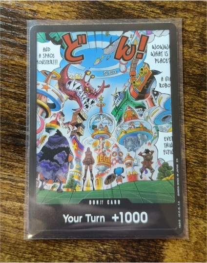 One Piece OP14 Don!! Card Egghead — front