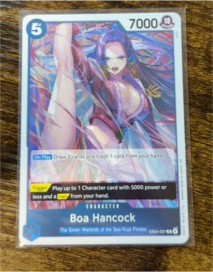 One Piece The Azure Sea's Seven EB04-027 Boa Hancock — front