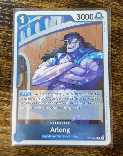 2022 One Piece TCG OP14-042 Arlong — front