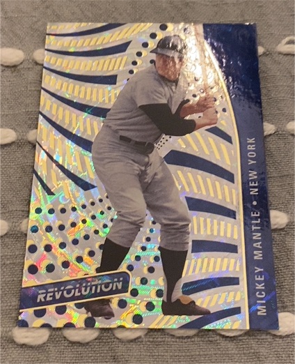 2021 Panini Chronicles Revolution #43 Mickey Mantle — front