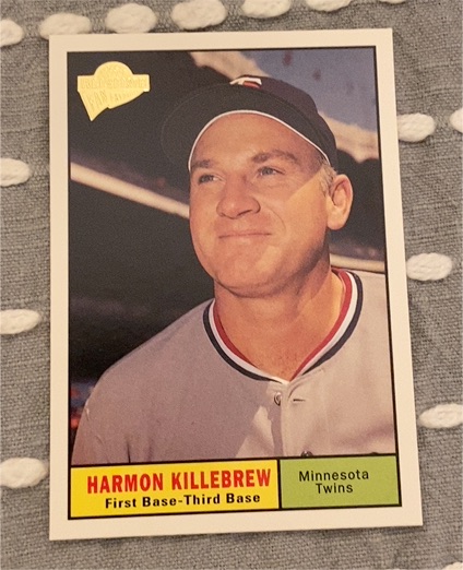 1961 Topps #127 Harmon Killebrew — front